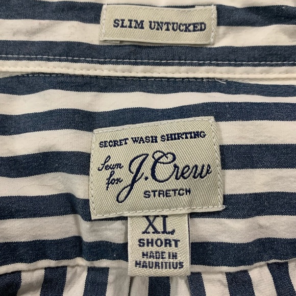 J CREW Slim Untucked LS Shirt